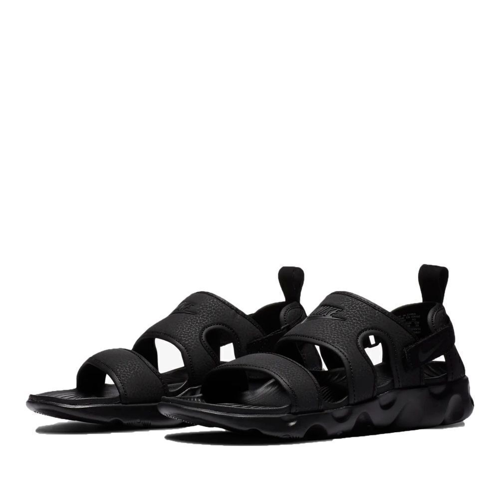 New! NIKE Women's Owaysis Sport Black Sandals Shoes Open-Toe Size 9